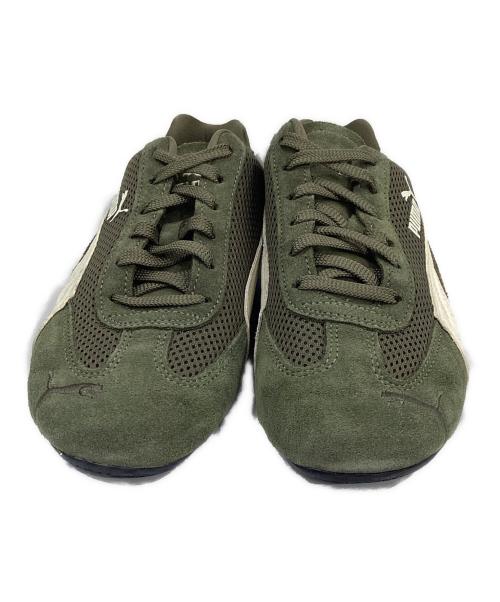 PUMA（プーマ）PUMA (プーマ) SPEEDCAT MESH ローカットスニーカー カーキ サイズ:US5の古着・服飾アイテム