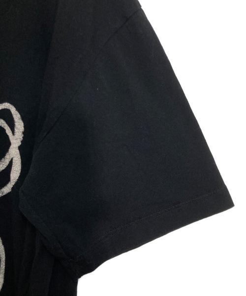 Saint Laurent Paris（サンローランパリ）Saint Laurent Paris (サンローランパリ) スモーキングリップ プリントTシャツ ブラック サイズ:Mの古着・服飾アイテム