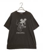 FDMTL×DISNEYファンダメンタル×ディズニー）の古着「プリントTシャツ」｜グレー