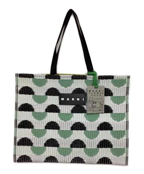 MARNI（マルニ）MARNI (マルニ) タタミトートバッグ イエロー×グリーンの古着・服飾アイテム