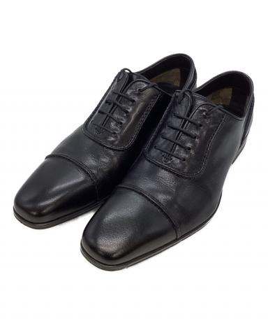 中古・古着通販】GUCCI (グッチ) ストレートチップシューズ ブラック