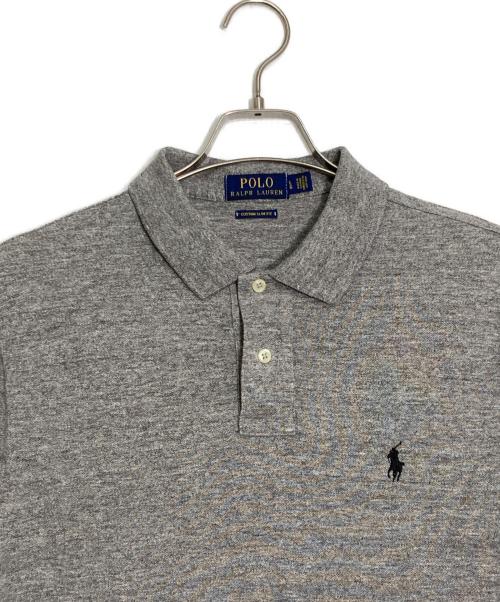 POLO RALPH LAUREN（ポロ・ラルフローレン）POLO RALPH LAUREN (ポロ・ラルフローレン) ポロシャツ グレー サイズ:Ｌの古着・服飾アイテム