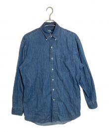 POLO RALPH LAUREN（ポロ・ラルフローレン）の古着「BIG FIT SHIRT」｜インディゴ