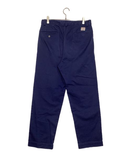 POLO RALPH LAUREN（ポロ・ラルフローレン）POLO RALPH LAUREN (ポロ・ラルフローレン) THE WHITMAN CHINO RELAXED FIT/ザ ホイットマン チノ リラックスド フィット ネイビー サイズ:76の古着・服飾アイテム