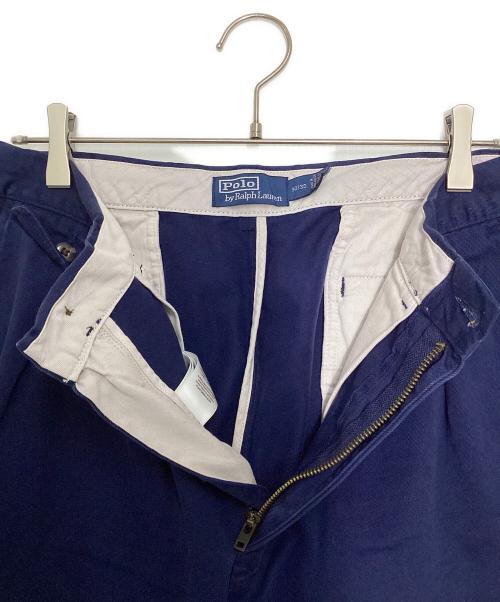 POLO RALPH LAUREN（ポロ・ラルフローレン）POLO RALPH LAUREN (ポロ・ラルフローレン) THE WHITMAN CHINO RELAXED FIT/ザ ホイットマン チノ リラックスド フィット ネイビー サイズ:76の古着・服飾アイテム