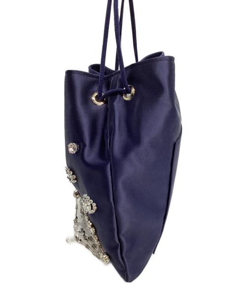 Roger Vivier（ロジェ ヴィヴィエ）Roger Vivier (ロジェ ヴィヴィエ) VIV POCKET GRANDE SOIR PEMD MIN BAG ネイビーの古着・服飾アイテム