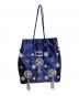 Roger Vivier（ロジェ ヴィヴィエ）の古着「VIV POCKET GRANDE SOIR PEMD MIN BAG」｜ネイビー