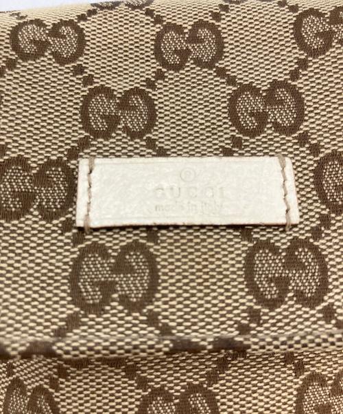 GUCCI（グッチ）GUCCI (グッチ) GGキャンバスミニショルダーポーチ ベージュの古着・服飾アイテム