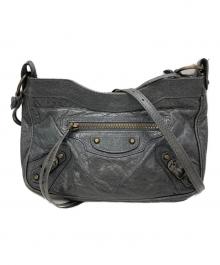 BALENCIAGA（バレンシアガ）の古着「ザ・ヒップ ショルダーバッグ 242803」｜グレー