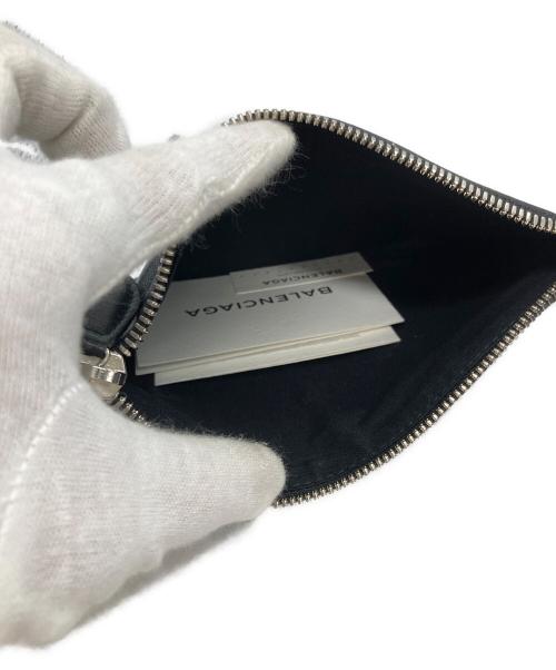 BALENCIAGA（バレンシアガ）BALENCIAGA (バレンシアガ) ネイビーカバスS レザーハンドバッグ ブラックの古着・服飾アイテム