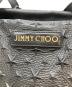 中古・古着 JIMMY CHOO (ジミーチュウ) サラ ハンドバッグ ブラック：20000円
