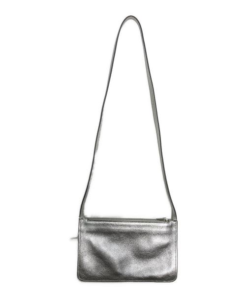 J&M DAVIDSON（ジェイ＆エム デヴィッドソン）J&M DAVIDSON (ジェイ＆エム デヴィッドソン) SIMPLE CROSSBODY ショルダーバッグ/シンプル クロスボディー ショルダーバッグ シルバーの古着・服飾アイテム