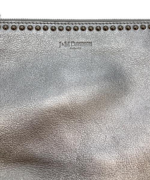 J&M DAVIDSON（ジェイ＆エム デヴィッドソン）J&M DAVIDSON (ジェイ＆エム デヴィッドソン) SIMPLE CROSSBODY ショルダーバッグ/シンプル クロスボディー ショルダーバッグ シルバーの古着・服飾アイテム