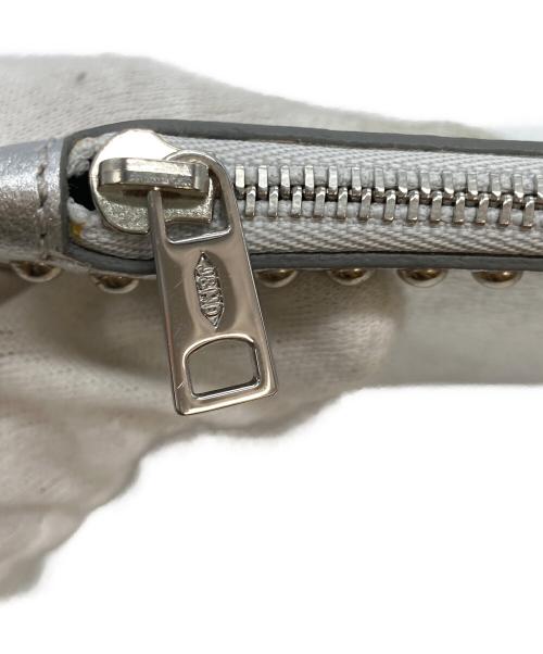 J&M DAVIDSON（ジェイ＆エム デヴィッドソン）J&M DAVIDSON (ジェイ＆エム デヴィッドソン) SIMPLE CROSSBODY ショルダーバッグ/シンプル クロスボディー ショルダーバッグ シルバーの古着・服飾アイテム