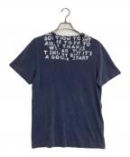 Maison Margielaメゾンマルジェラ）の古着「AIDS TEE / エイズティー」｜ネイビー