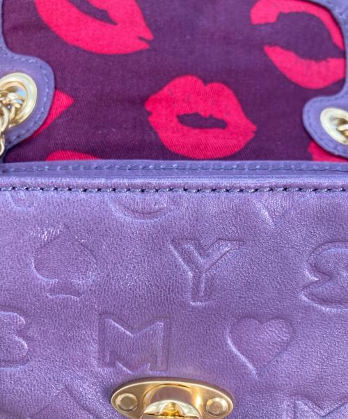 Marc by Marc Jacobs（マークバイマークジェイコブス）Marc by Marc Jacobs (マークバイマークジェイコブス) Dreamy Logo ショルダーバッグ パープルの古着・服飾アイテム
