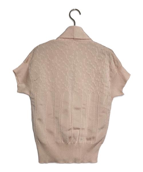 CHANEL（シャネル）CHANEL (シャネル) ダブルボタンレーヨン カーディガン ピンク サイズ:36の古着・服飾アイテム