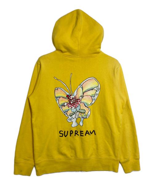 SUPREME（シュプリーム）SUPREME (シュプリーム) Gonz Butterfly Zip Up Sweat イエロー サイズ:Mの古着・服飾アイテム