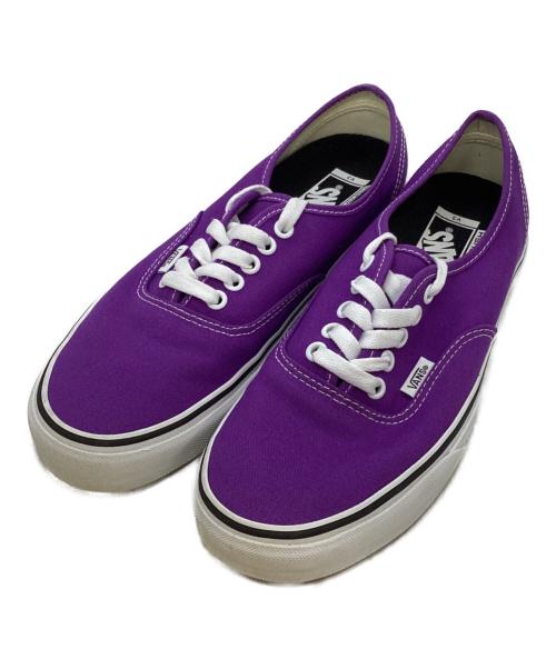 VANS（ヴァンズ）VANS (ヴァンズ) Authentic ローカットスニーカー/オーセンティック ローカットスニーカー パープル サイズ:26.5の古着・服飾アイテム