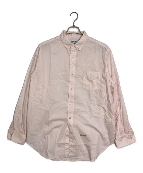 Hombre Nino（オンブレニーニョ）Hombre Nino (オンブレニーニョ) ROUND COLLAR SHIRT ピンク サイズ:XLの古着・服飾アイテム