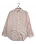 Hombre Nino（オンブレニーニョ）の古着「ROUND COLLAR SHIRT」｜ピンク