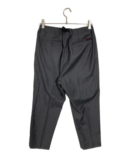 GRAMICCI（グラミチ）GRAMICCI (グラミチ) SOPH. (ソフ) LORO PIANA (ロロピアーナ) CROPPED WIDE TAPERD SLACKS by LORO PIANA グレー サイズ:Sの古着・服飾アイテム