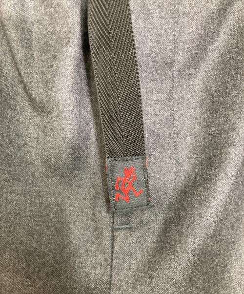 GRAMICCI（グラミチ）GRAMICCI (グラミチ) SOPH. (ソフ) LORO PIANA (ロロピアーナ) CROPPED WIDE TAPERD SLACKS by LORO PIANA グレー サイズ:Sの古着・服飾アイテム