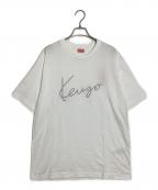 KENZOケンゾー）の古着「エンブロイダリーTシャツ」｜ホワイト