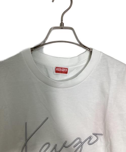 KENZO（ケンゾー）KENZO (ケンゾー) エンブロイダリーTシャツ ホワイト サイズ:L 未使用品の古着・服飾アイテム