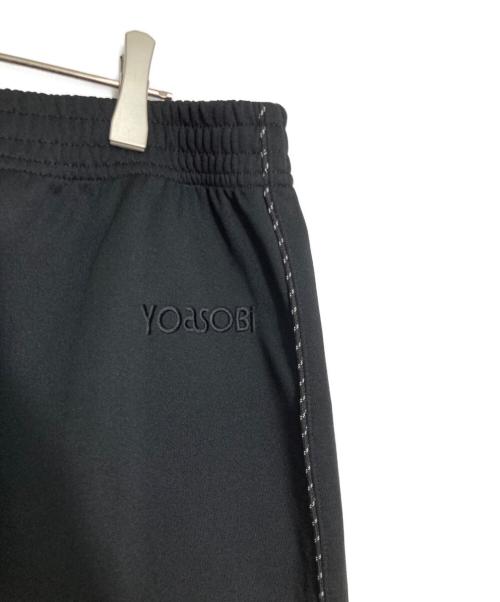 asics（アシックス）asics (アシックス) YOASOBI (ヨアソビ) KNIT PANTS/ニットパンツ ブラック サイズ:XLの古着・服飾アイテム