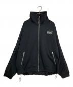 asics×YOASOBIアシックス×ヨアソビ）の古着「KNIT JACKET/ニット ジャケット」｜ブラック