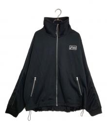 asics×YOASOBI（アシックス×ヨアソビ）の古着「KNIT JACKET/ニット ジャケット」｜ブラック