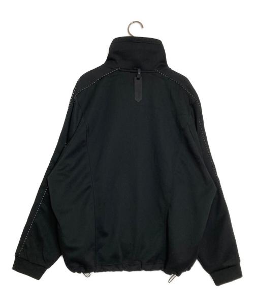 asics（アシックス）asics (アシックス) YOASOBI (ヨアソビ) KNIT JACKET/ニット ジャケット ブラック サイズ:Lの古着・服飾アイテム