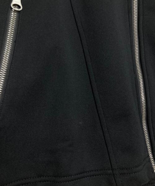 asics（アシックス）asics (アシックス) YOASOBI (ヨアソビ) KNIT JACKET/ニット ジャケット ブラック サイズ:Lの古着・服飾アイテム