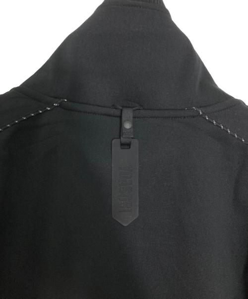 asics（アシックス）asics (アシックス) YOASOBI (ヨアソビ) KNIT JACKET/ニット ジャケット ブラック サイズ:Lの古着・服飾アイテム