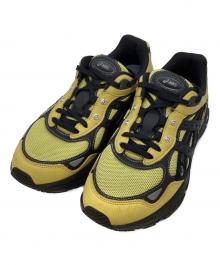 asics×HAL STUDIOS（アシックス×ハルスタジオ）の古着「ローカットスニーカー」｜イエロー×ブラック