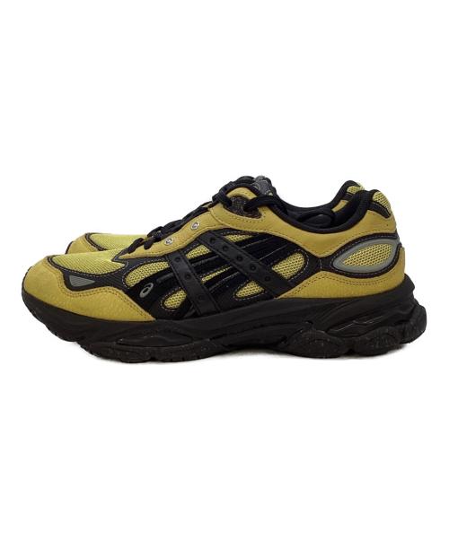 asics（アシックス）asics (アシックス) HAL STUDIOS (ハルスタジオ) ローカットスニーカー イエロー×ブラック サイズ:28の古着・服飾アイテム