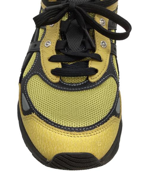 asics（アシックス）asics (アシックス) HAL STUDIOS (ハルスタジオ) ローカットスニーカー イエロー×ブラック サイズ:28の古着・服飾アイテム