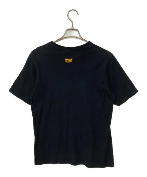 stussy（ステューシー）stussy (ステューシー) ロゴプリントTシャツ ブラック サイズ:Mの古着・服飾アイテム