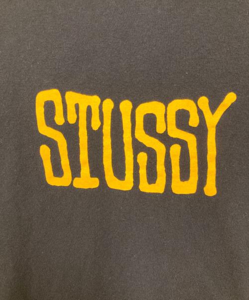 stussy（ステューシー）stussy (ステューシー) ロゴプリントTシャツ ブラック サイズ:Mの古着・服飾アイテム