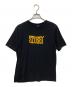 stussy（ステューシー）の古着「ロゴプリントTシャツ」｜ブラック