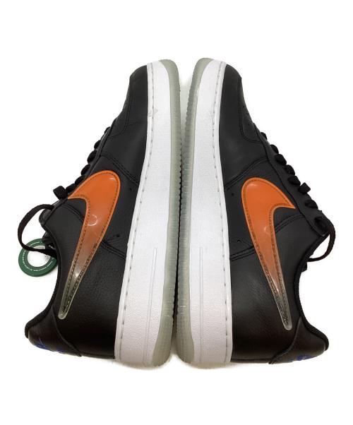 NIKE（ナイキ）NIKE (ナイキ) KITH (キス) Air Force 1 Low New York Knicks ローカットスニーカー/エアーフォースワン ロウ ニューヨーク ニックス ブラック サイズ:27の古着・服飾アイテム