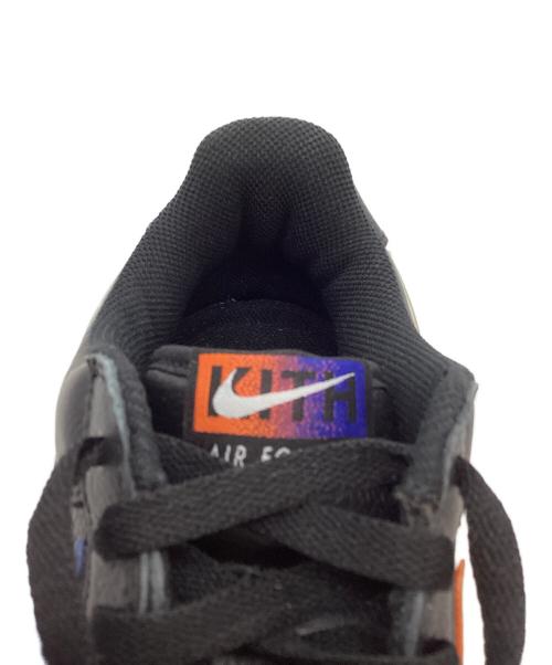 NIKE（ナイキ）NIKE (ナイキ) KITH (キス) Air Force 1 Low New York Knicks ローカットスニーカー/エアーフォースワン ロウ ニューヨーク ニックス ブラック サイズ:27の古着・服飾アイテム