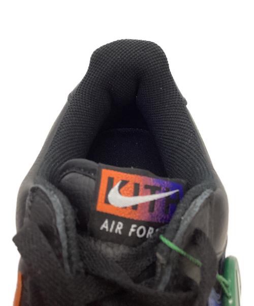 NIKE（ナイキ）NIKE (ナイキ) KITH (キス) Air Force 1 Low New York Knicks ローカットスニーカー/エアーフォースワン ロウ ニューヨーク ニックス ブラック サイズ:27の古着・服飾アイテム