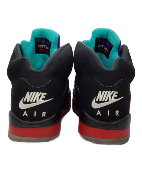 NIKE（ナイキ）NIKE (ナイキ) AIR JORDAN 5 RETRO ハイカットスニーカー/エア ジョーダン ５ レトロ ハイカットスニーカー ブラック×パープル サイズ:27.5の古着・服飾アイテム