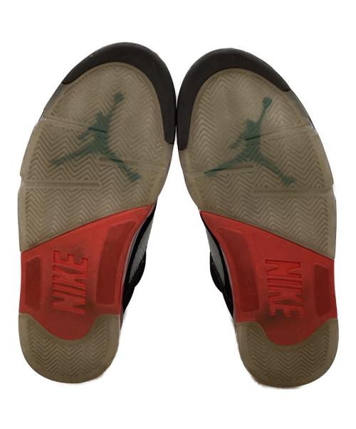 NIKE（ナイキ）NIKE (ナイキ) AIR JORDAN 5 RETRO ハイカットスニーカー/エア ジョーダン ５ レトロ ハイカットスニーカー ブラック×パープル サイズ:27.5の古着・服飾アイテム