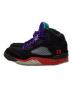 NIKE (ナイキ) AIR JORDAN 5 RETRO ハイカットスニーカー/エア ジョーダン ５ レトロ ハイカットスニーカー ブラック×パープル サイズ:27.5：12000円