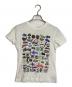 stussy girls（ステューシーガールズ）の古着「マルチロゴプリントTシャツ」｜ホワイト