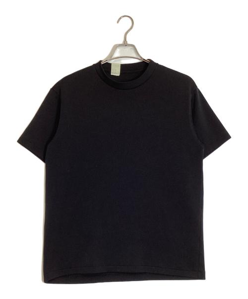 N.HOOLYWOOD（エヌ ハリウッド）N.HOOLYWOOD (エヌ ハリウッド) ボンディングTシャツ ブラック サイズ:40の古着・服飾アイテム