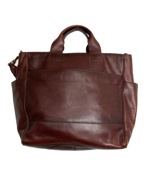 COACH（コーチ）COACH (コーチ) Bleecker leather utility tote Bag ブラウンの古着・服飾アイテム